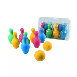 Juego de Bolos Foam JUEGO DE BOLOS DE FOAM 8 PIEZAS, 2 PELOTAS