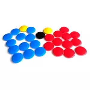 Juego Recambio Fichas Magnéticas Ø30mm futbol