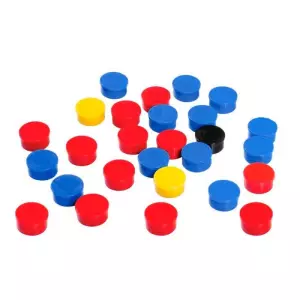 Juego Recambio Fichas Magnéticas Ø 12mm
