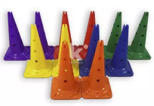CONO TRADICIONAL ESTANDAR. PICA-ARO ALTA CALIDAD. SET 12 UDS. (2 UDS/ COLOR)