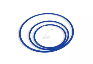 AROS PSICOMOTRICIDAD 40/50/65 cm - 40cm, AZUL