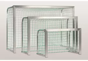 PORTERÍA ALUMINIO ÉLITE futbol red malla 100 mm