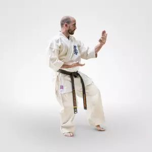 Karate Gi Kyokushin Yantsu. Crudo. 7