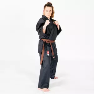 Karate Gi Training. Negro. 00
