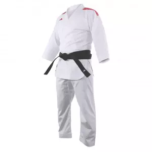KARATEGI ADIDAS KUMITE ADI ZERO WKF (B/ROJAS)