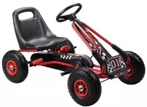 KART A15 ROJO a pedales