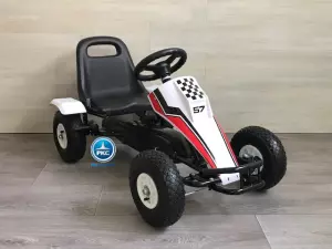 KART A PEDALES COMPETITION BLANCO Y ROJO
