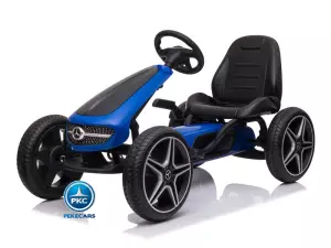 KART A PEDALES MERCEDES ROJO/AZUL/NEGRO