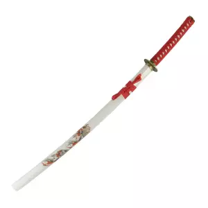 KATANA ACERO INOXIDABLE. BLANCO/CARPA
