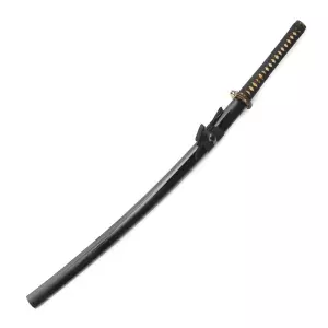 Katana Acero Maru 1060. Negro