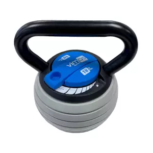KETTLEBELL AJUSTABLE DE 3,5 A 18 Kg. PESA RUSA REGULABLE