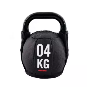 Pesa Rusa Acolchada Kettlebell de Competición Soft - Negro