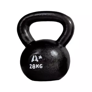 #Pesa Rusa Hierro Kettlebell Cast Iron - Negro