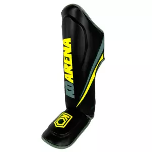 Espinilleras SMR Black/yellow Team