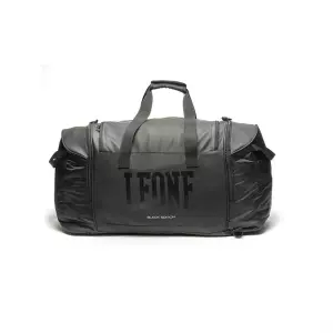 Leone 1947 Bolsa Gimnasio Mochila Black Edition 70L Negro AC941