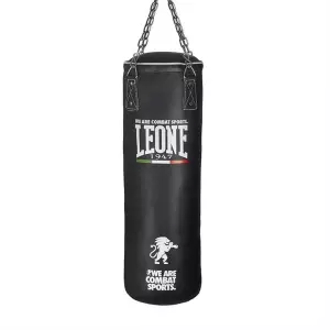 AT840 Saco de boxeo Leone 1947 Color Negro/ROJO de 30 kg 110X35