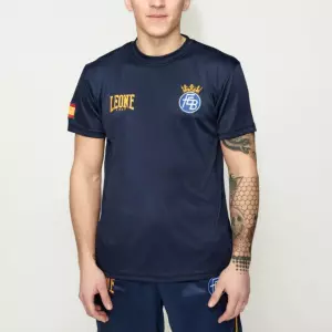 AB220 Camiseta “Federacion Española de boxeo” Leone 1947 Color azul/ROJO #