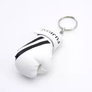 Llavero Guante Boxeo FUJIMAE. Blanco