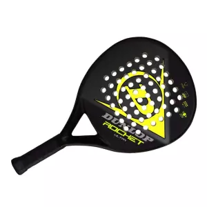 Pala de pádel Dunlop Rocket Ultra Yellow 365 GR
