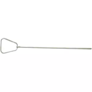 PALO MONITOR TRIANGULAR ACERO INOXIDABLE Y MANGO DE ALUMINIO 2 M