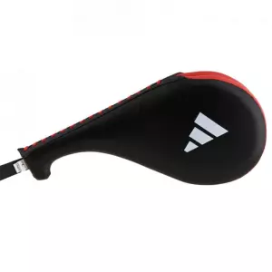 MITT DOBLE ADIDAS DE P.U. ADITDT03 (NEGRO/ROJO) PALA BOXEO