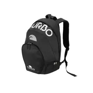 Mochila Turbo Sedna naranja/ azul /NEGRO 25 L NATACION 28x23x47 cm. - Negro