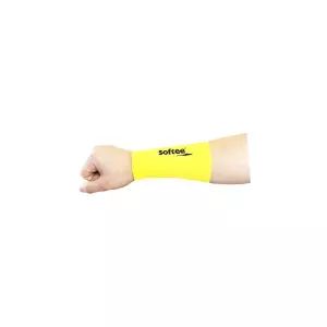 MUÑEQUERA ANCHA SOFTEE - AMARILLO, UNIDAD