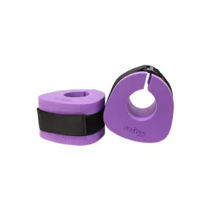 MUÑEQUERA DE AQUAEROBIC-PAR- -VIOLETA