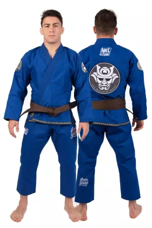 Destroyer BJJ Kimono Azul Brazilian Jiu Jitsu Gi#