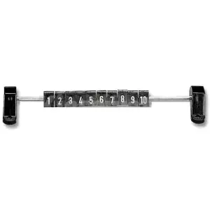 Marcador Contador Futbolin Negro 6017