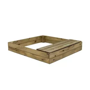 Arenero cuadrado de 1,50 x 1,50 mts con Cajón Banco MA600081