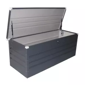 Arcón metálico 165x69x62 cm (582L) Arcana III gris