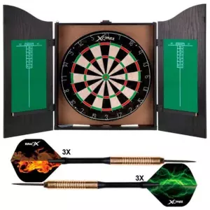 XQ Max Diana Con Armario Home Darts Centre QD7000060 DARDOS DE ACERO