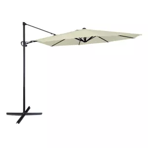 Parasol Jardín Chillvert Roma Mini Color Crema 300x200x260cm KCH230