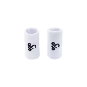 PACK VIBOR-A 2 MUÑEQUERAS 12 CM BLANCO padel