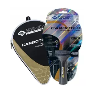 Pala Donic CARBOTEC 7000 ping pong tenis mesa con funda