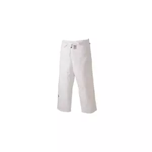 Pantalón judo Mizuno Yusho Best blanco homologado IJF