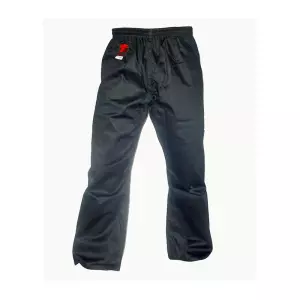 Pantalón negro de karate kenpo y krav maga