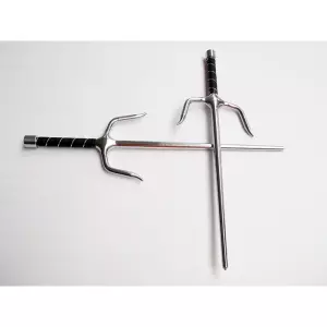 Sais redondos de acero cromado 49cm KOBUDO