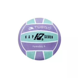 PELOTA WATERPOLO VERDE/VIOLETA - SIZE 3 KAP 7
