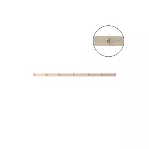 PERCHERO DE MADERA 2,5MT