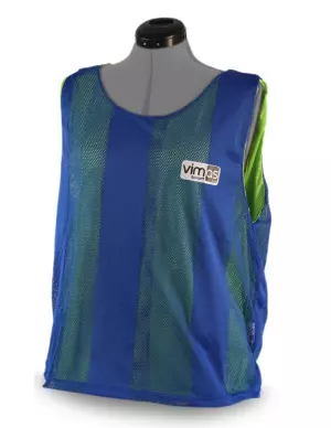 Peto Reversible Azul/Verde TALLA GRANDE FUTBOL