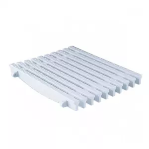 PLACA REJILLA TRANSVERSAL -   ALTO 22mm x ANCHO 335 mm (5 ud=0.975 mts.)