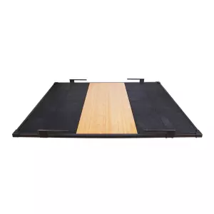 Plataforma de halterofilia con marco de acero 3X2 M