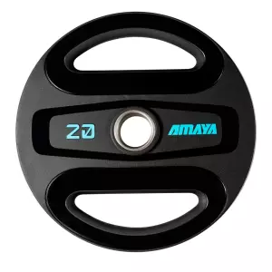 #Plato Olímpico TPU Negro disco - 20