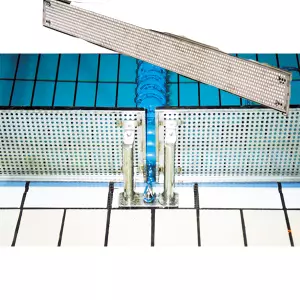 PLACA DE GIRO INOX. DE 2500X185