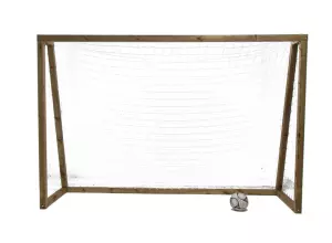PORTERÍA DE FÚTBOL DE MADERA MASGAMES XL 300 cm (largo) x 200 cm (alto) x 80 cm (ancho)