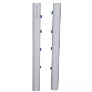POSTES TENIS DE ALUMINIO FIJOS Y DESMONTABLES