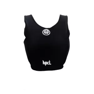 PROTECTOR DE SENOS NEGRO NKL. Homologado FED KENPO