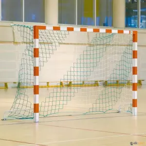 JUEGO 2 REDES BALONMANO / FÚTBOL SALA BICOLOR 4MM